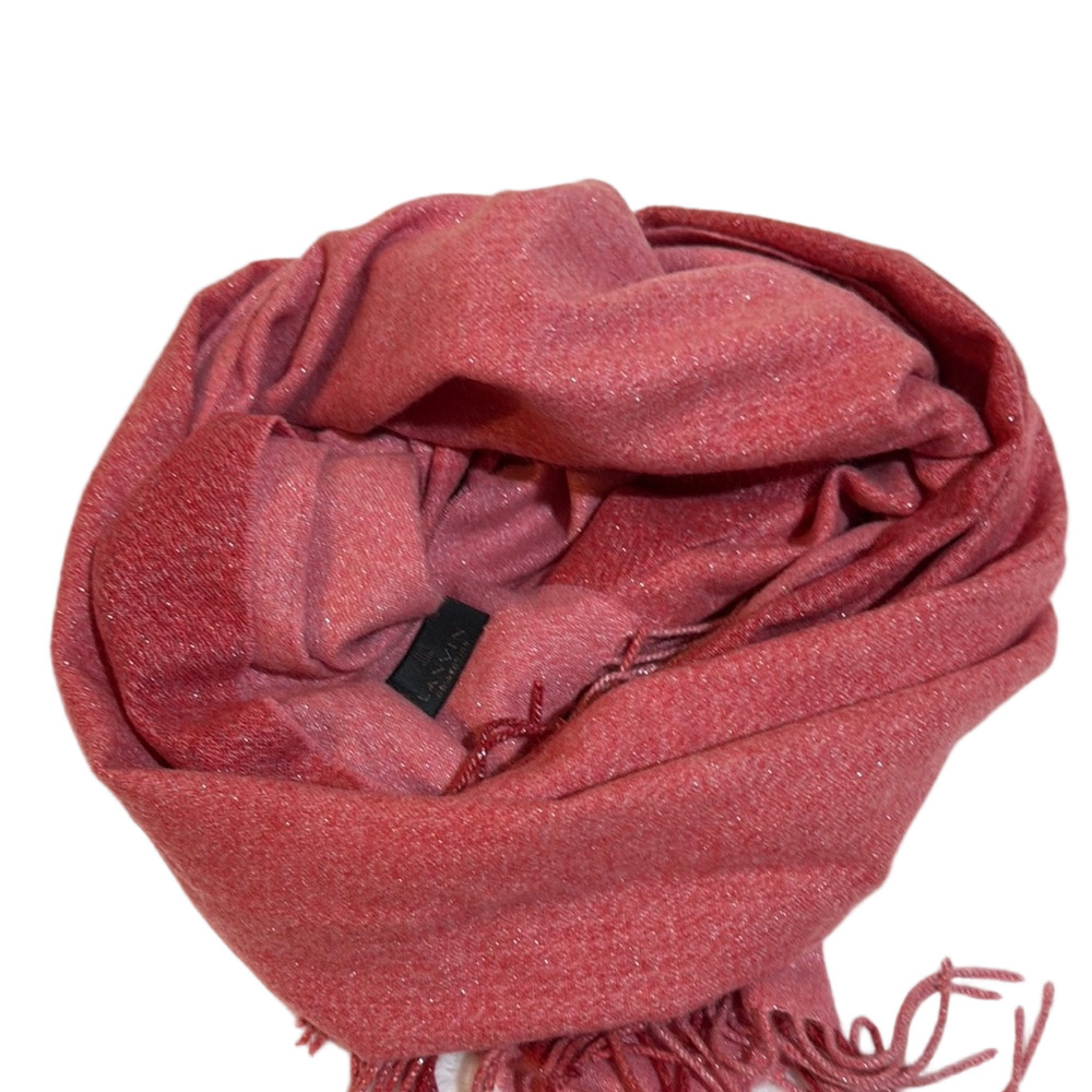 Lanvin Pink (dusty rose)Scarf Soft Lightweight Accessory